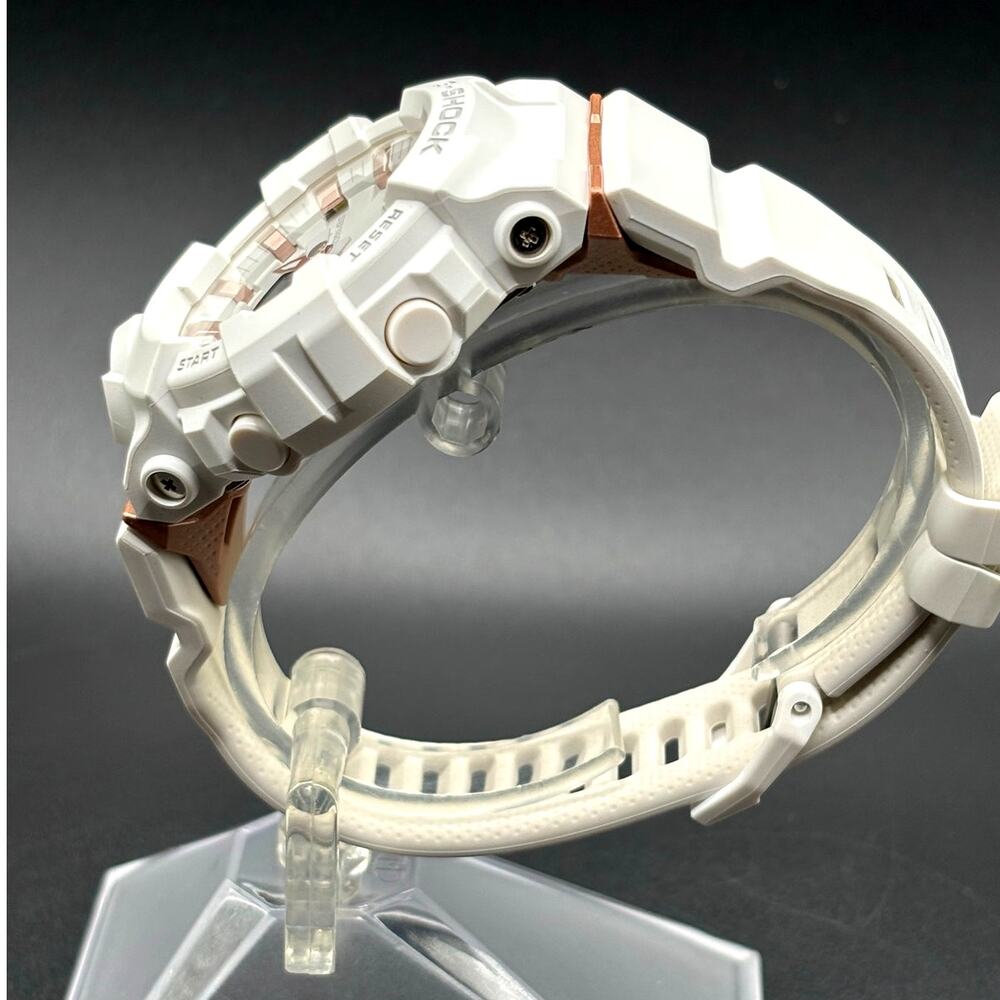 Casio G-Shock GMA-B800-7A Step Tracker Bluetooth White Rose Gold Women's Watch - Picture 9 of 17